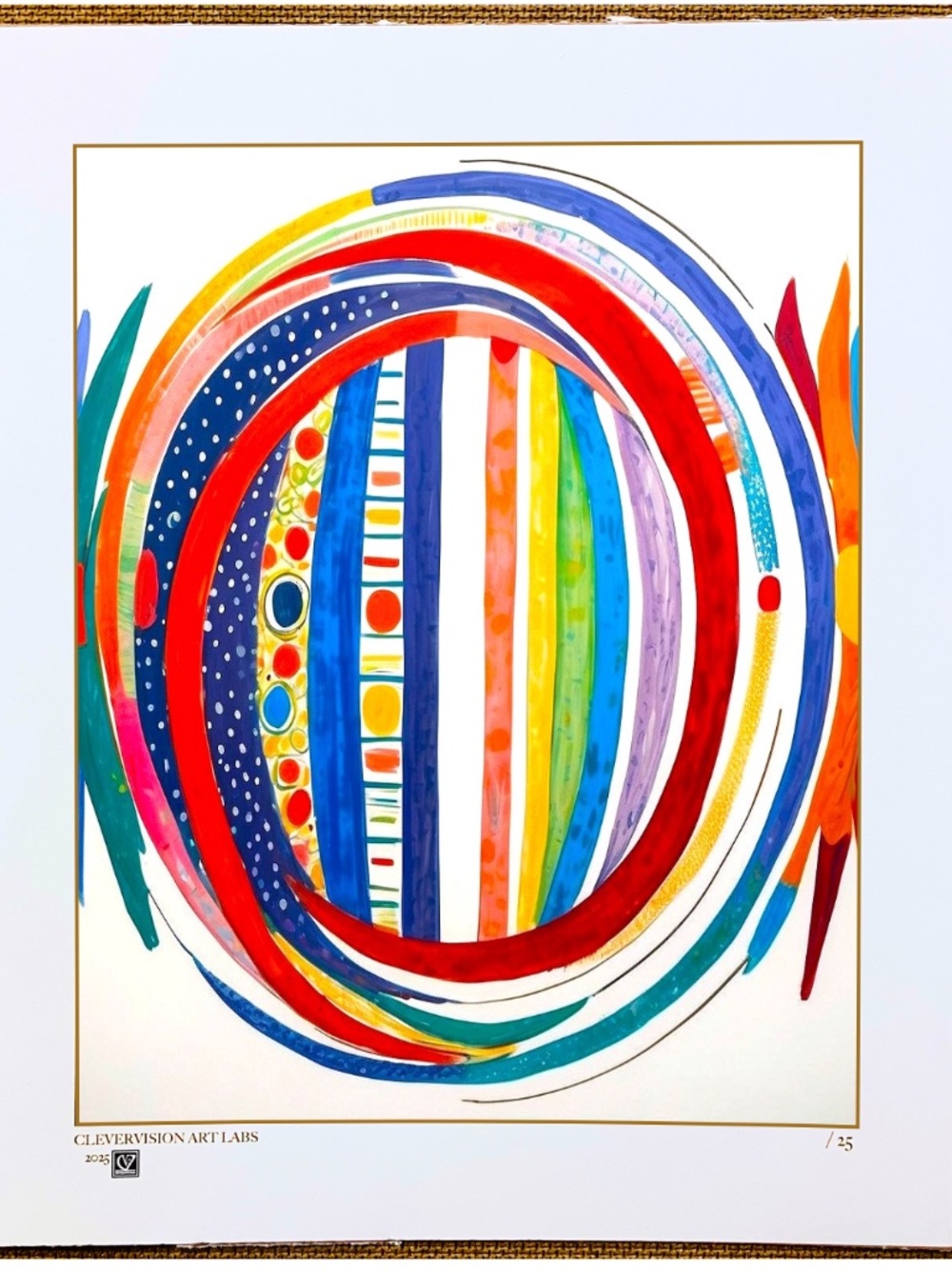 ABSTRACT MODERN DESIGN STREET ART POP ART PRINT CONTEMPORARY 8X10 HOME DECOR